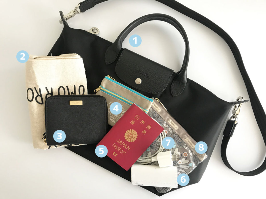 韓国旅行の持ち歩きバッグの選び方 本当に使えるバッグと中身を大公開！│アオノアシアト